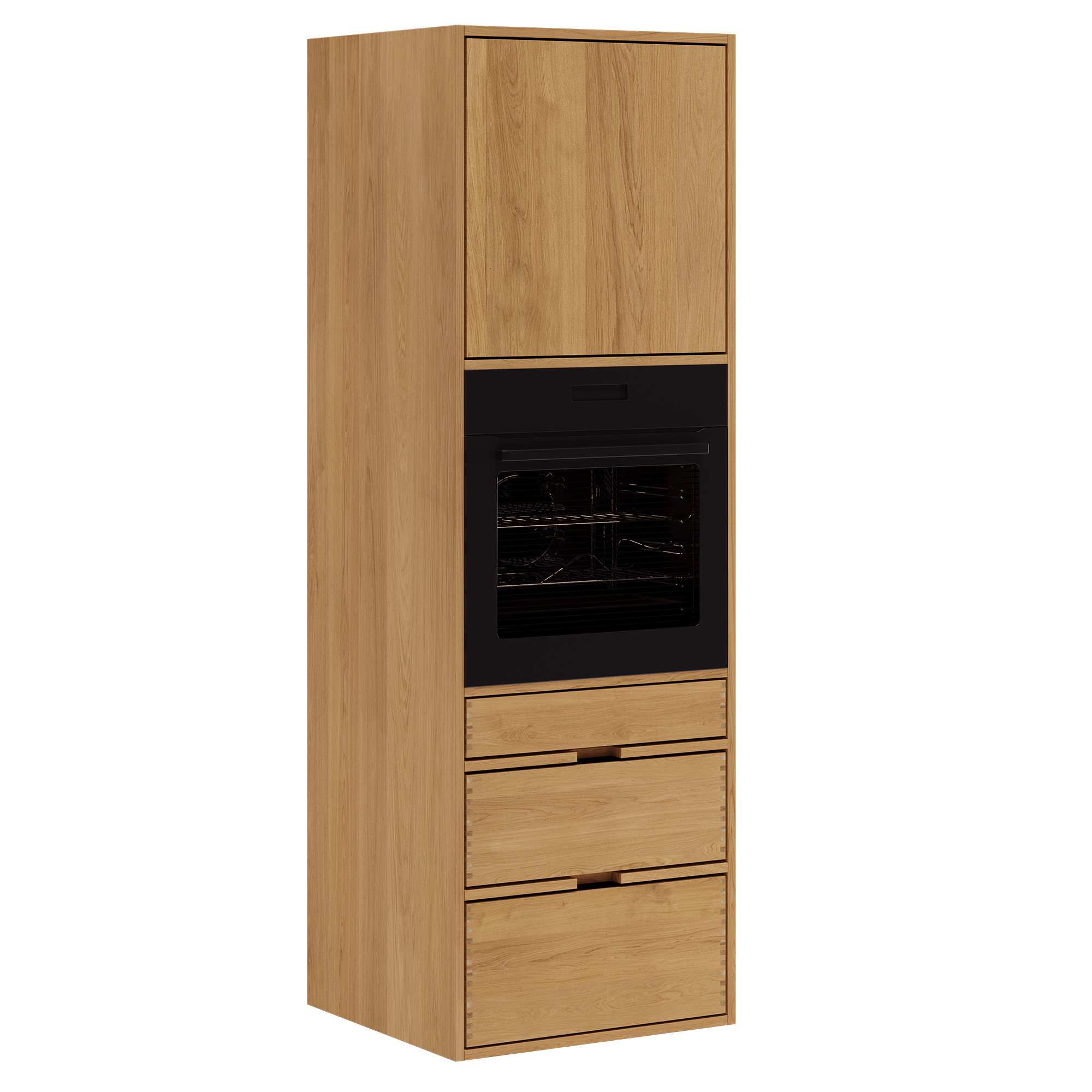 60 cm Just Wood Tall Cabinet for Oven