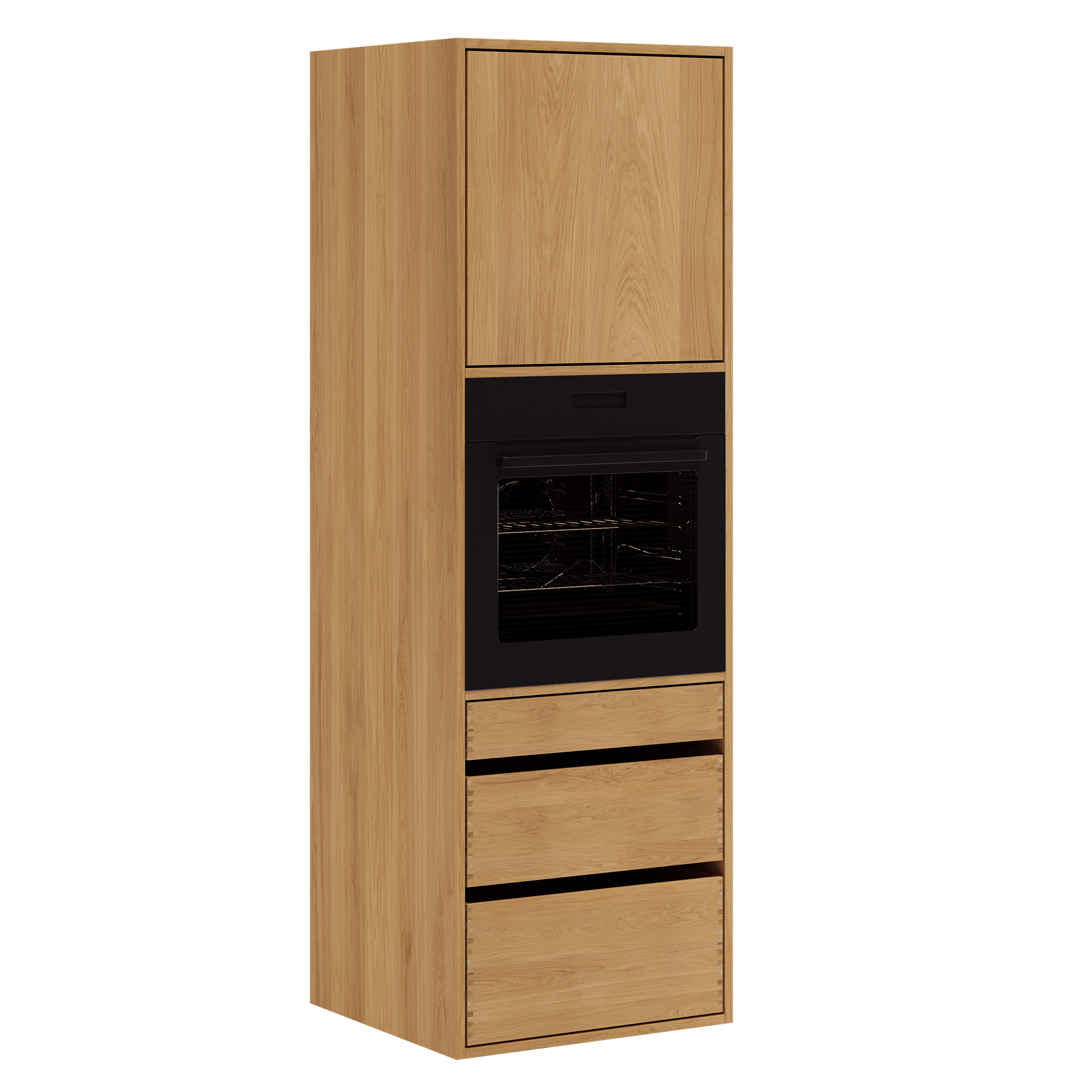 60 cm Just Wood Original Tall Cabinet for Oven