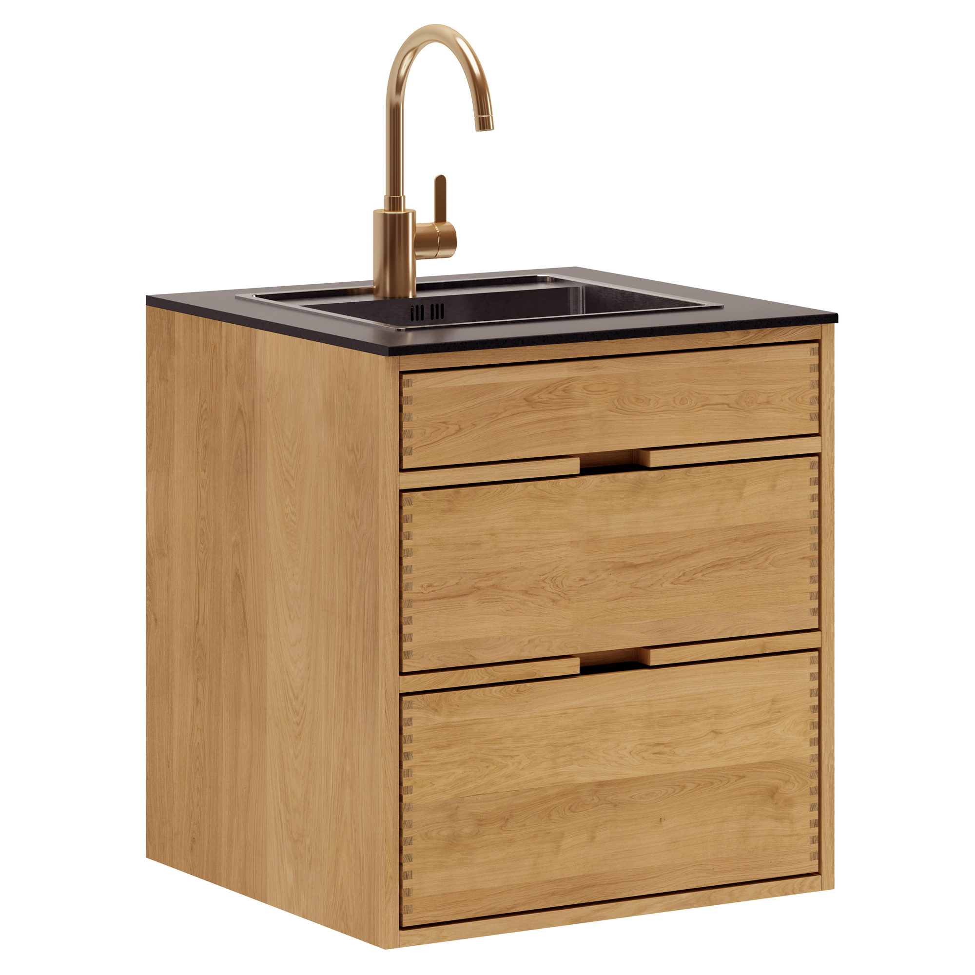 60 cm Just Wood Washbasin Cabinet 60 cm in depth