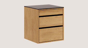 Light Oiled Original Carpenter Base Cabinet